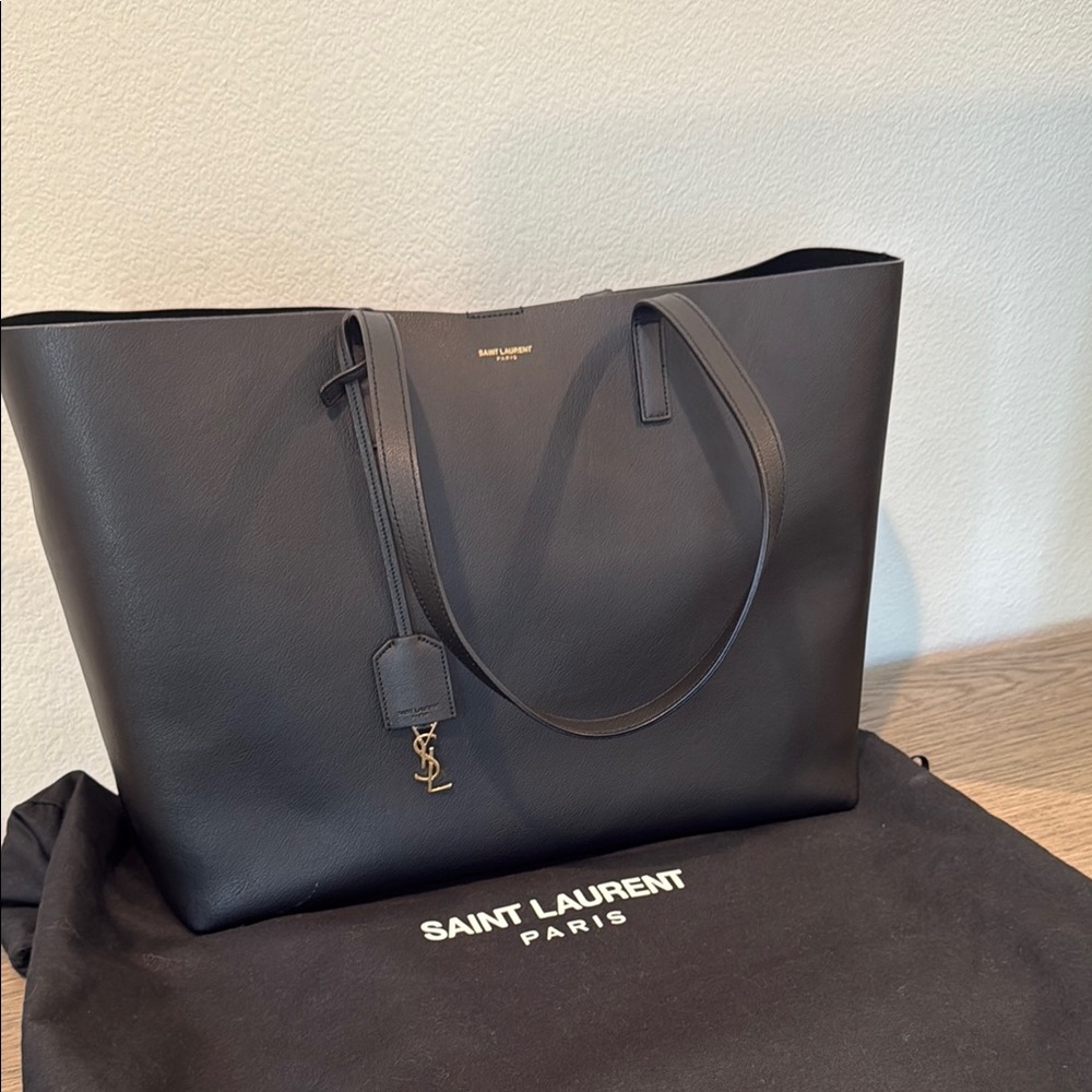 Saint Laurent Black Tote Bag